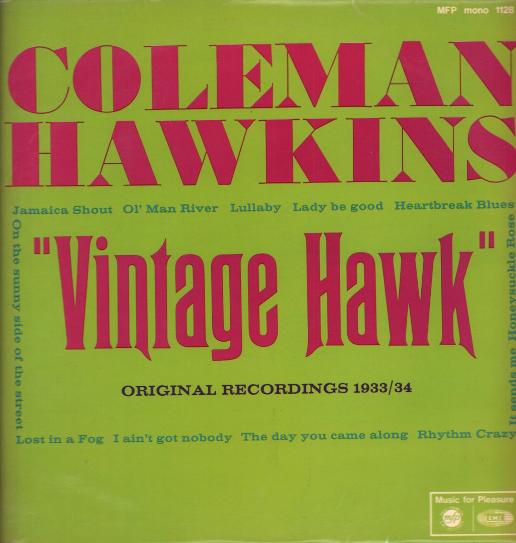 Coleman Hawkins - Vintage Hawk - Lp
