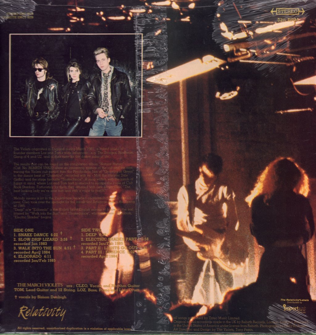 March Violets - Electric Shades - Lp