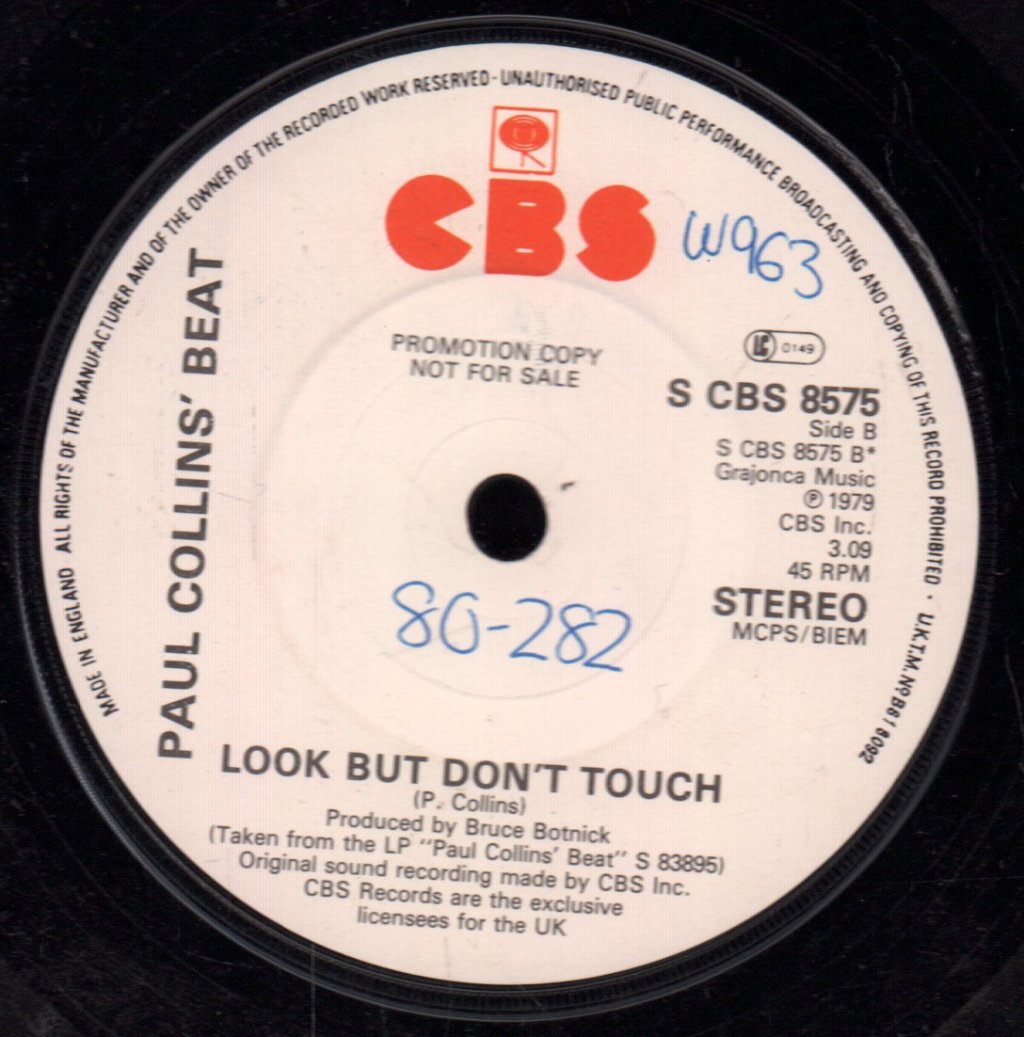 Paul Collins Beat - Rock N Roll Girl - 7 Inch