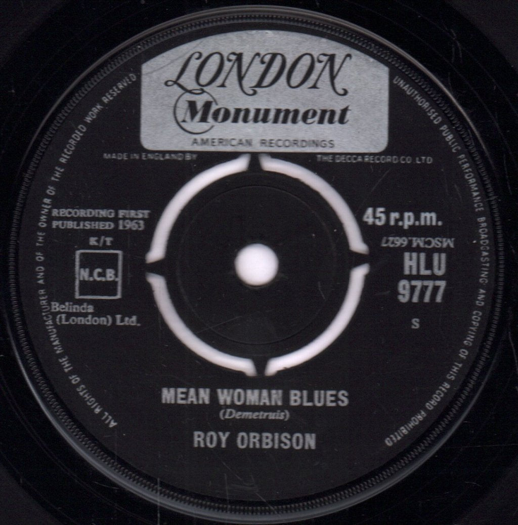 Roy Orbison - Oh Pretty Woman - 7 Inch