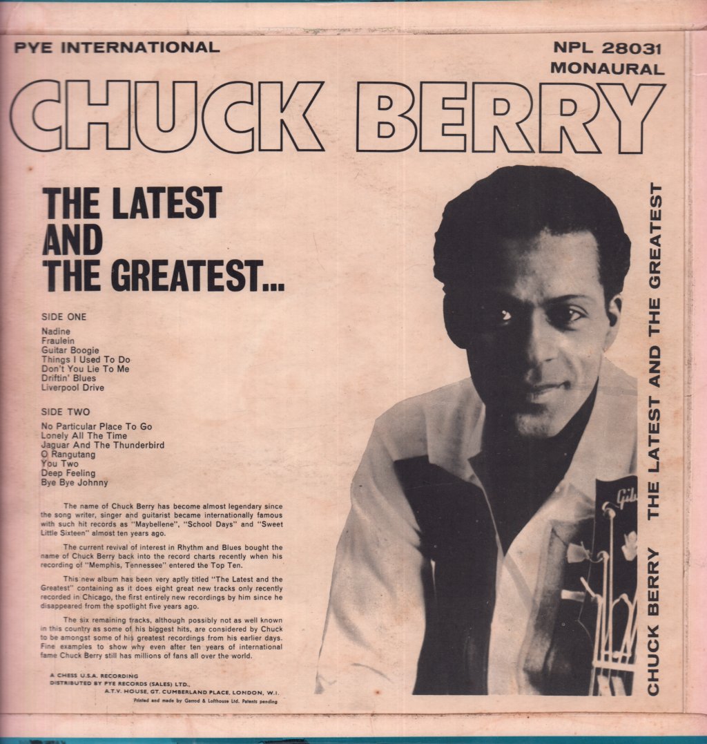 Chuck Berry - Latest And The Greatest - Lp