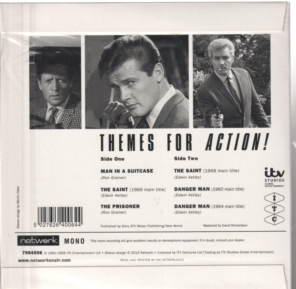 Various Artists - Themes For Action - 7 Inch