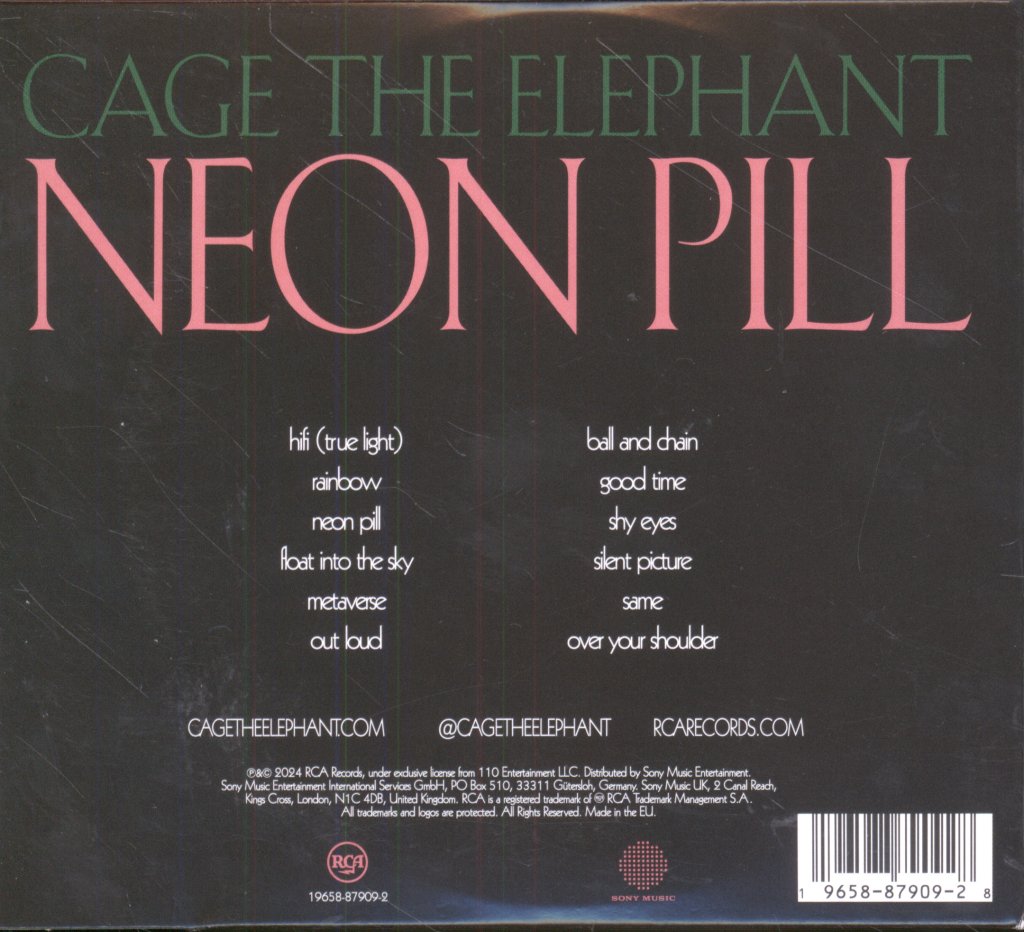 Cage The Elephant - Neon Pill - Cd