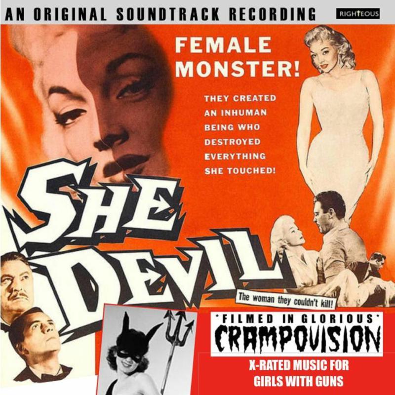 She Devil Ost Filmed In Glorious Crampovision - She Devil: Original Soundtrack: Filmed In Glorious Crampovision - Cd