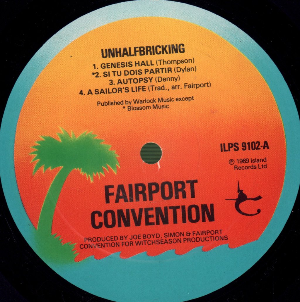 Fairport Convention - Unhalfbricking - Lp