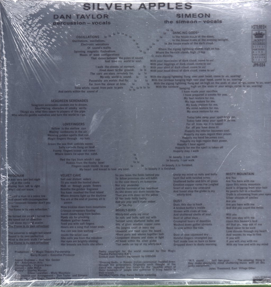 Silver Apples - Silver Apples - Lp