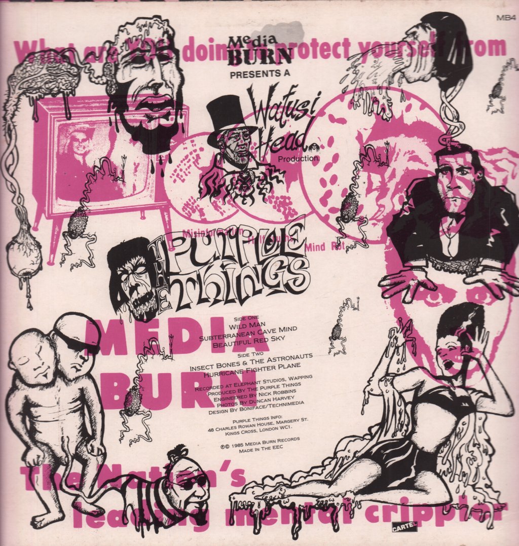 Purple Things - Deep In The Mind - Lp