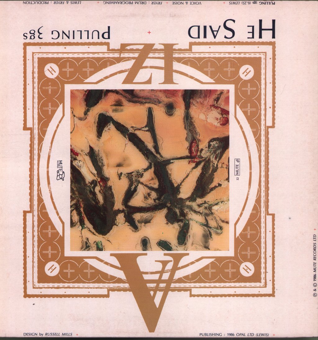 He Said - Pale Feet / Pulling 3gs - 12 Inch