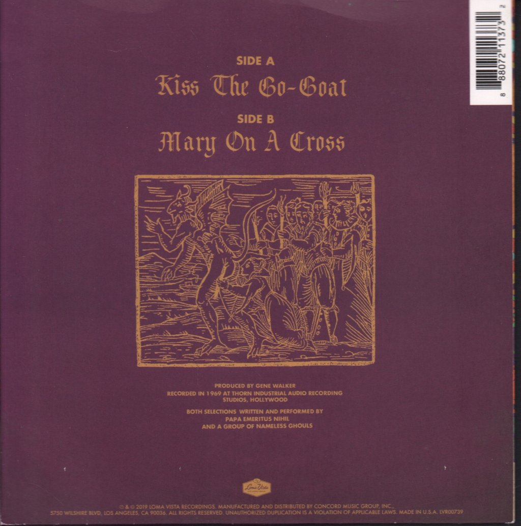 Ghost (Swedish Rock Band) - Seven Inches Of Satanic Panic - 7 Inch
