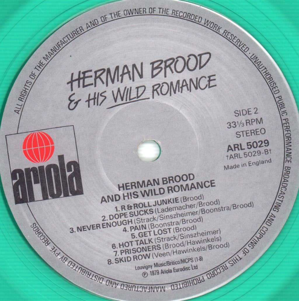 Herman Brood And His Wild Romance - Herman Brood And His Wild Romance - Double Lp