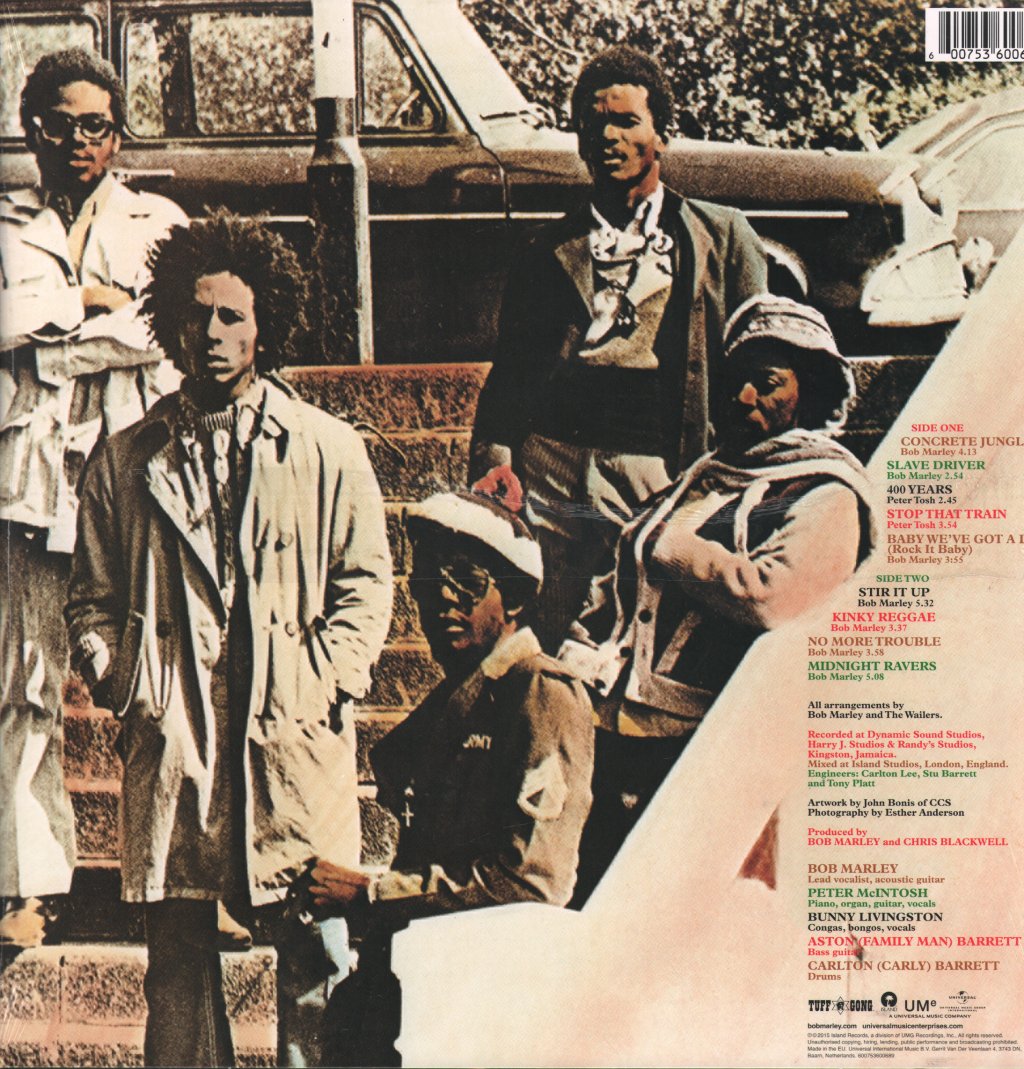 Bob Marley & The Wailers - Catch A Fire - Lp