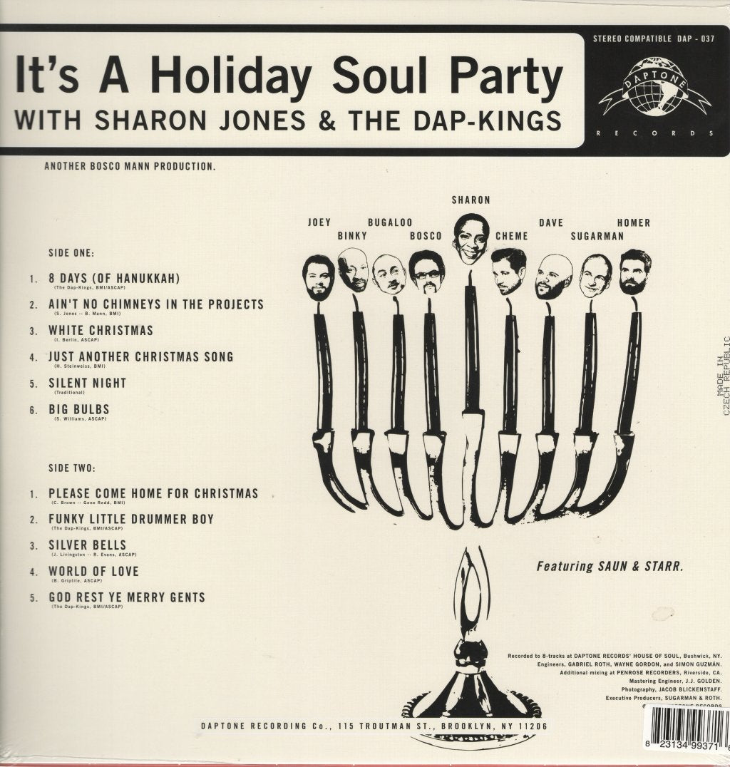 Sharon Jones & The Dap-Kings - It's A Holiday Soul Party - Lp