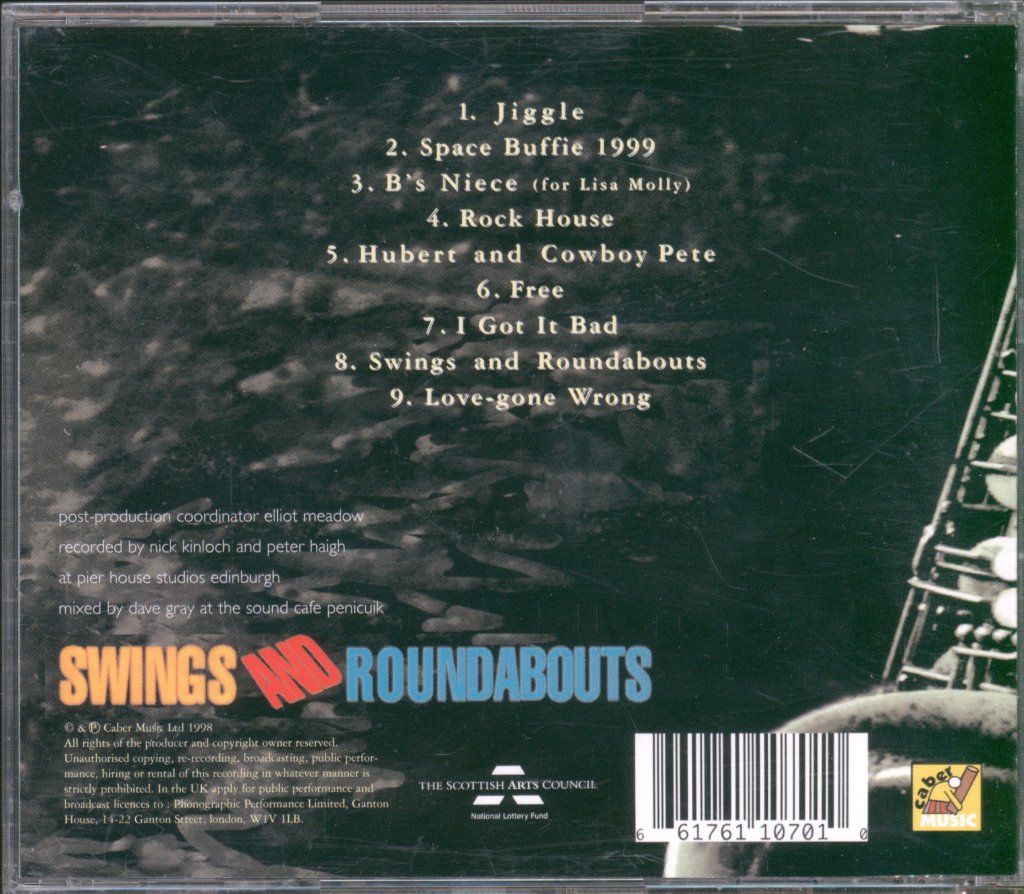 Phil Bancroft Trio - Swings And Roundabouts - Cdr
