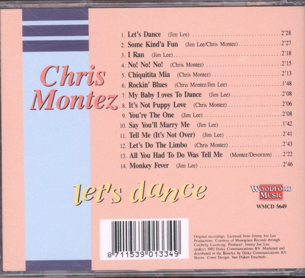 Chris Montez - Let's Dance - Cd