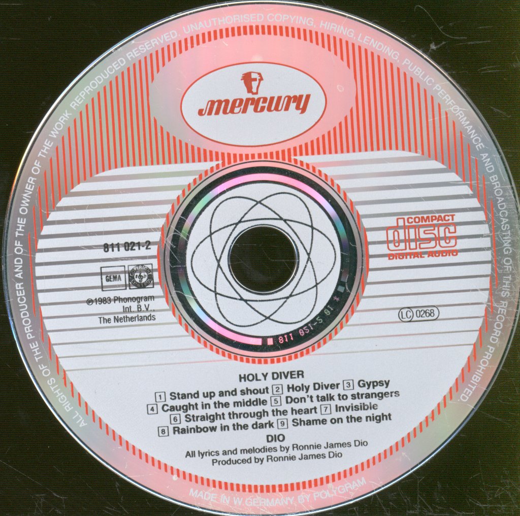 Dio - Holy Diver - Cd