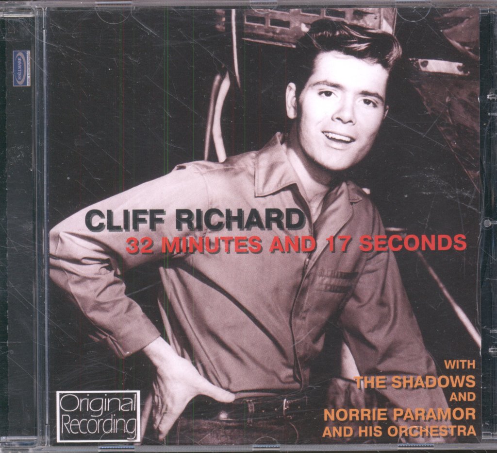 Norrie Paramor And His Orchestra - 32 Minutes And 17 Seconds With Cliff Richard - Cd