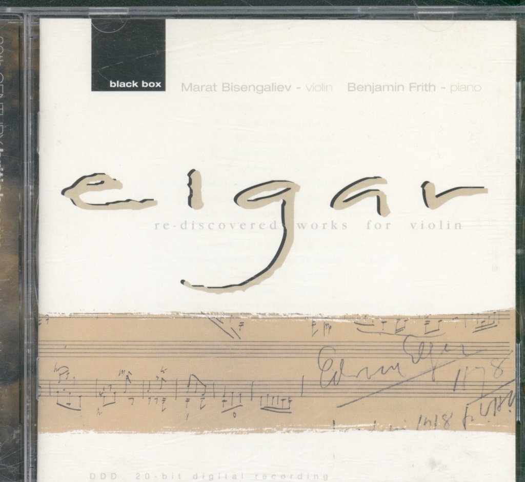 Marat Bisengaliev, Benjamin Frith - Elgar - Re-Discovered Works For Violin - Cd