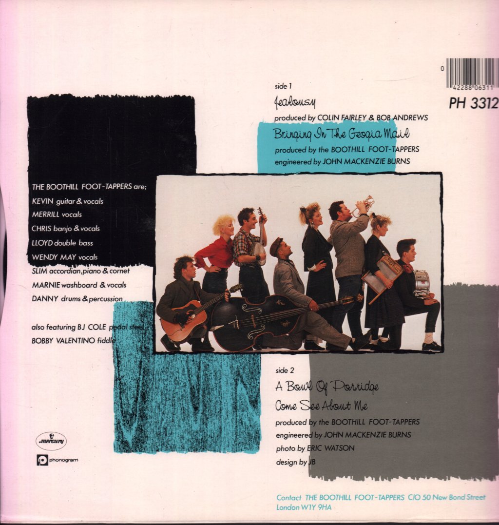 Boothill Foot Tappers - Jealousy - 12 Inch