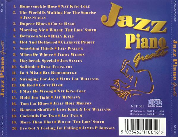 Various Artists - Jazz Piano Greats - Cd