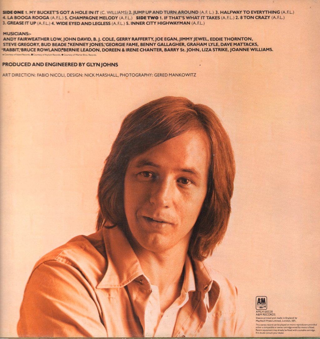 Andy Fairweather Low - La Booga Rooga - Lp