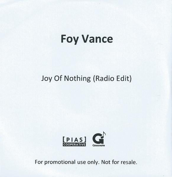 Foy Vance - Joy Of Nothing - Cdr