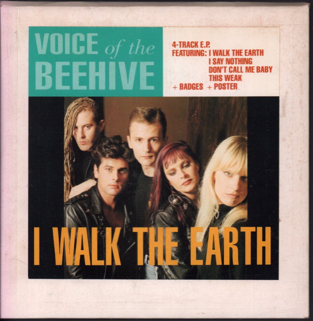 Voice Of The Beehive - I Walk The Earth - 7 Inch
