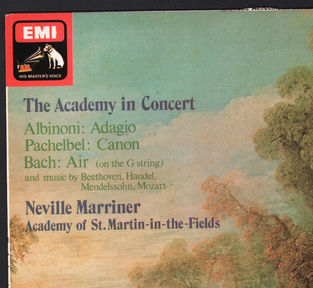 Neville Marriner / Academy Of St.Martin-In-The-Fields - Academy In Concert - Lp
