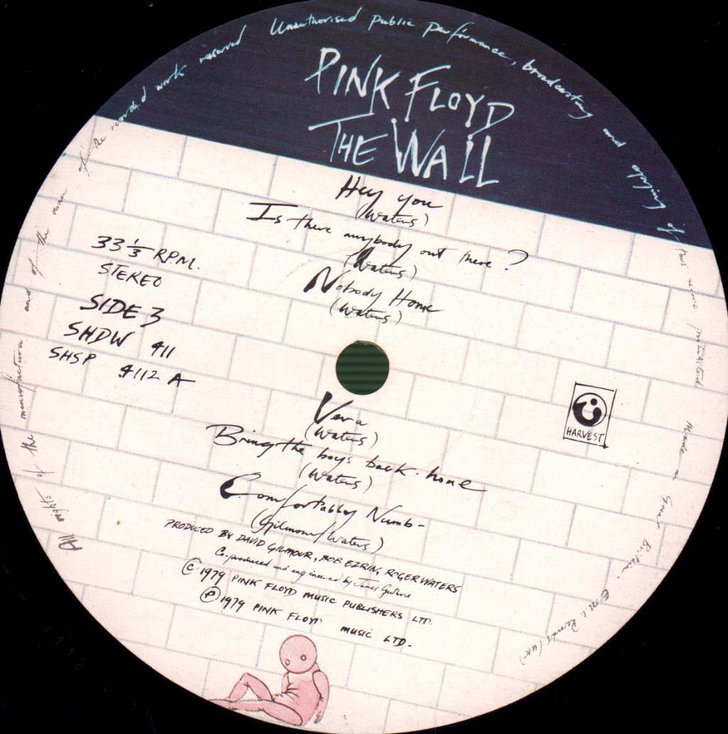 Pink Floyd - Wall - Double Lp