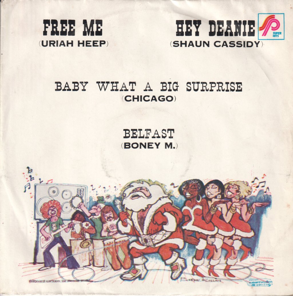 Various Artists - uriah heep / shaun cassidy / chicago / boney m - 7 Inch