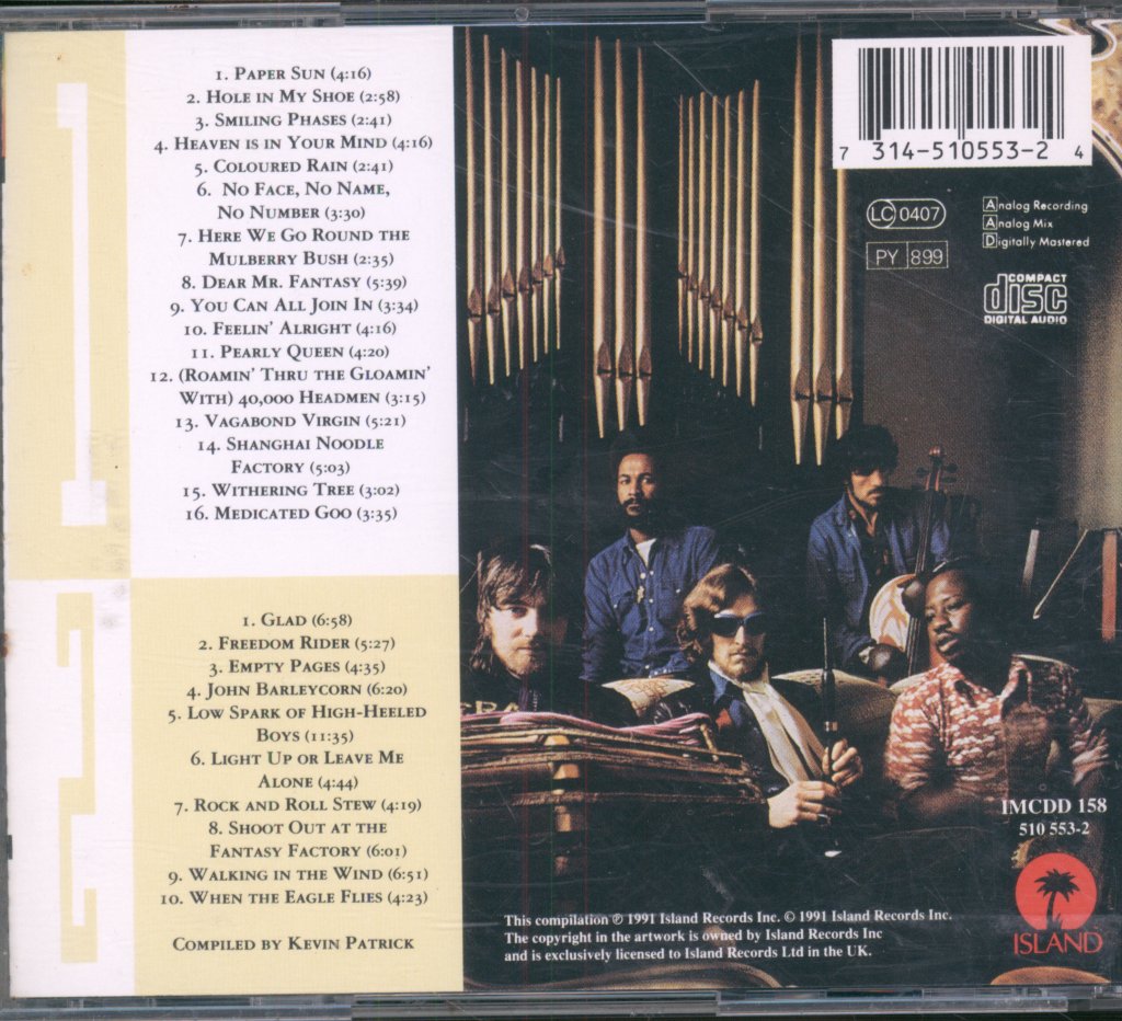 Traffic - Smiling Phases - Double Cd
