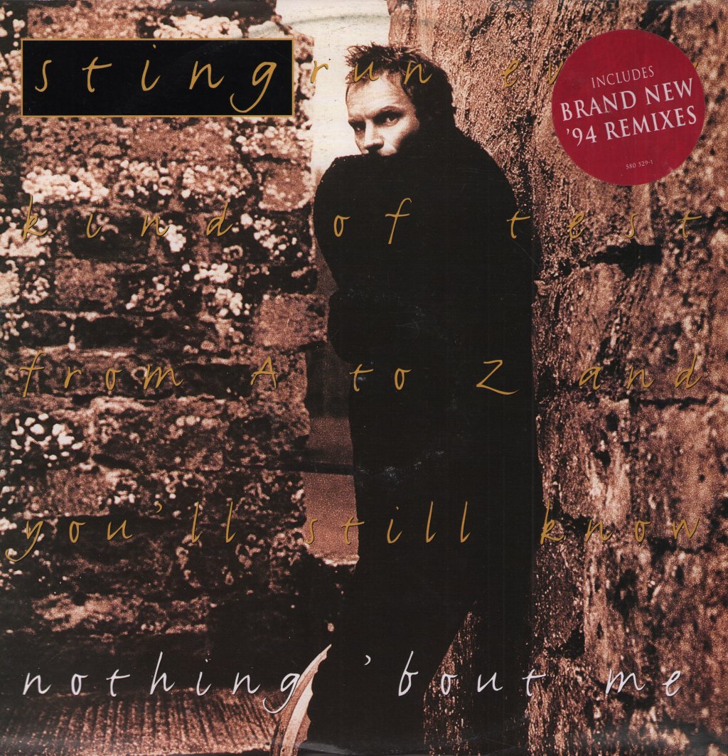 Sting - Nothing 'Bout Me - 12 Inch