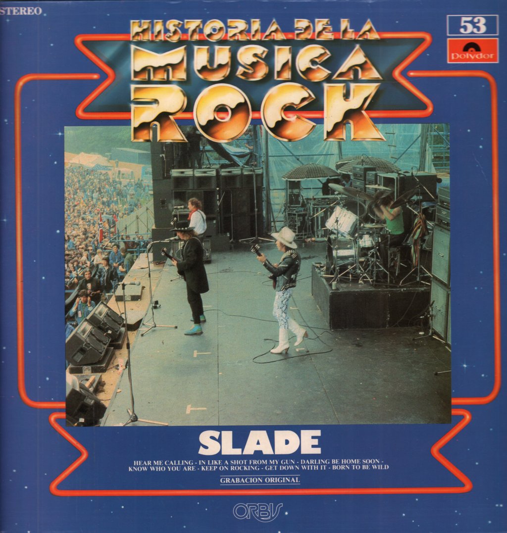 Slade - Historia De La Musica Rock - Lp