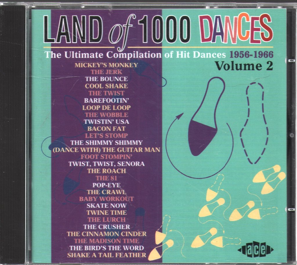 Various Artists - Land Of 1000 Dances. The Ultimate Compilation Of Hit Dances 1956-1966 (Volume 2) - Cd