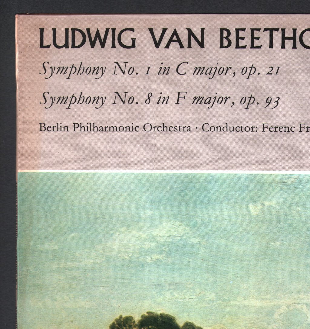 Ferenc Fricsay / Berlin Philharmonic Orchestra - Beethoven - Symphony No.1 & No.8 - Lp