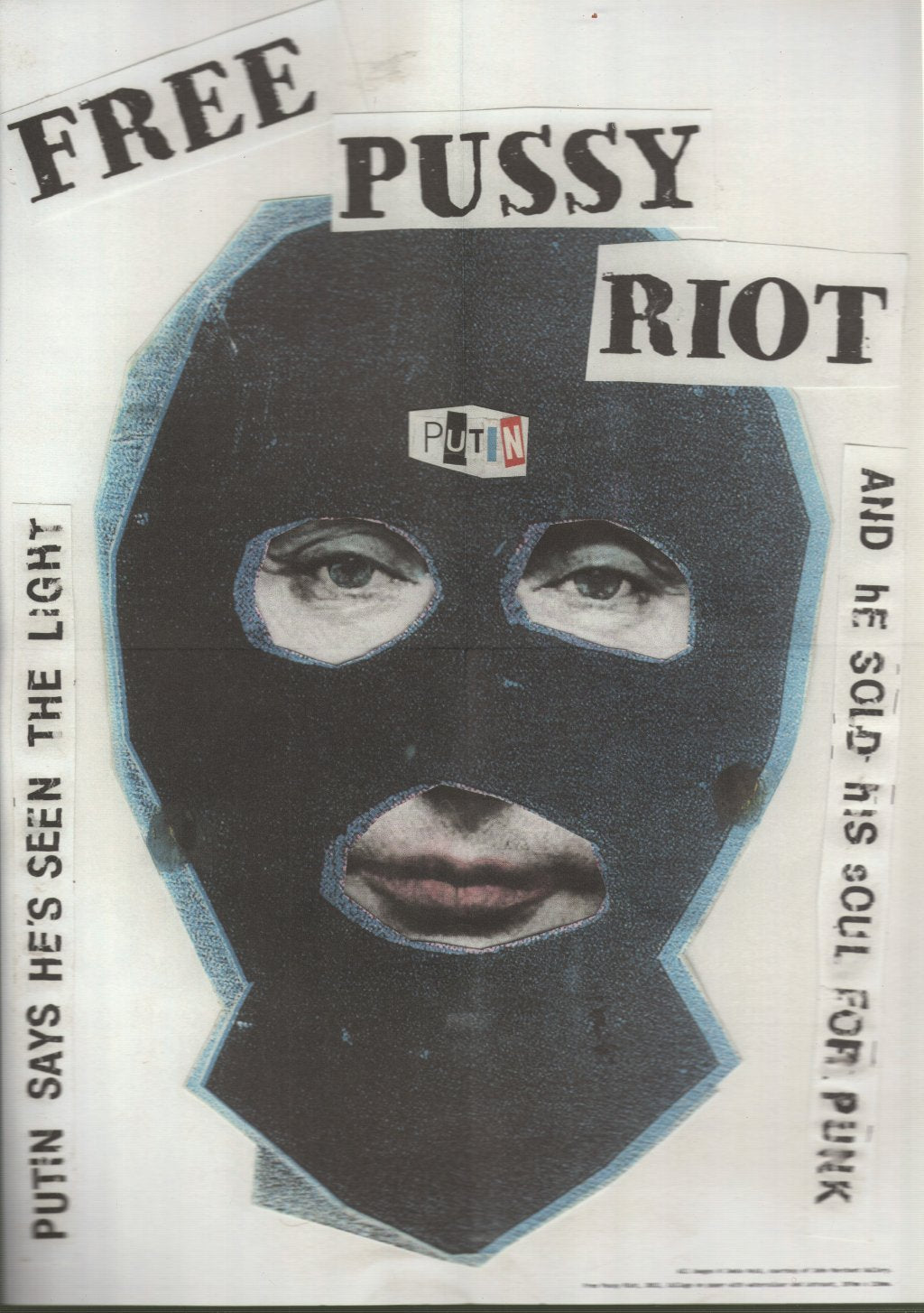 Jamie Reid - XXXXX Fifty Years of Subversion and the Spirit - Leaflet