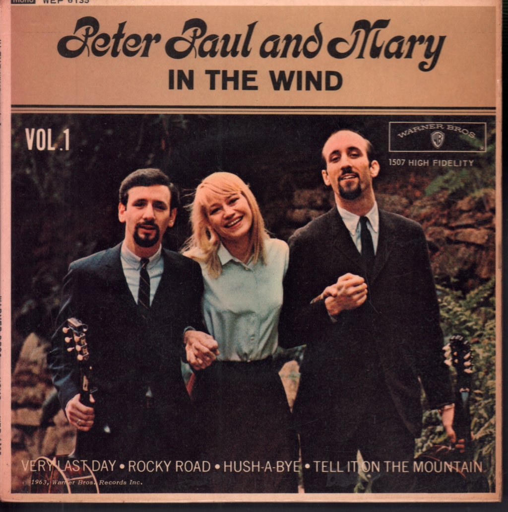 Peter Paul And Mary - In The Wind Vol 1 - 7 Inch