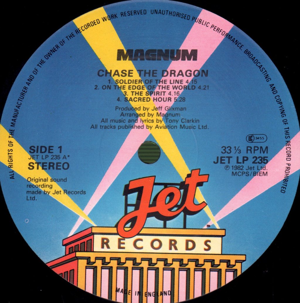 Magnum - Chase The Dragon - Lp