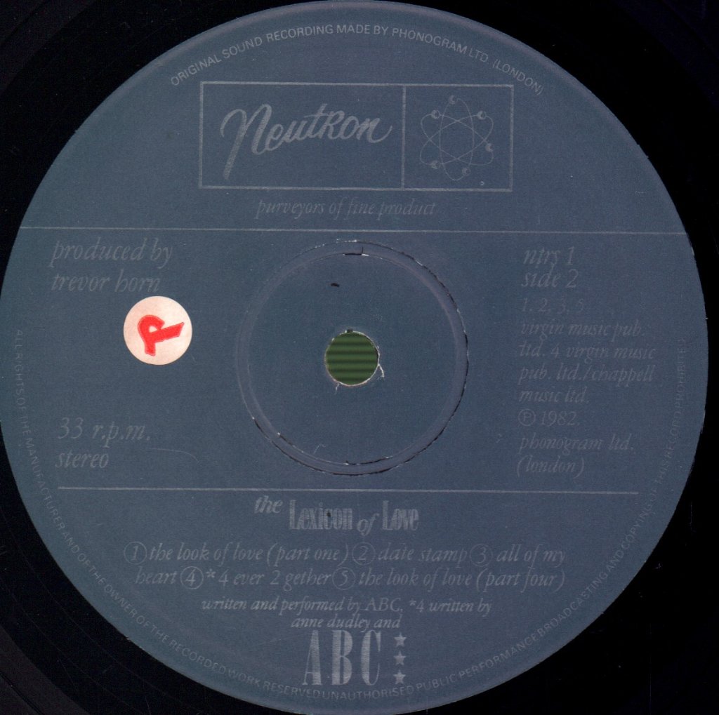 ABC - Lexicon Of Love - Lp