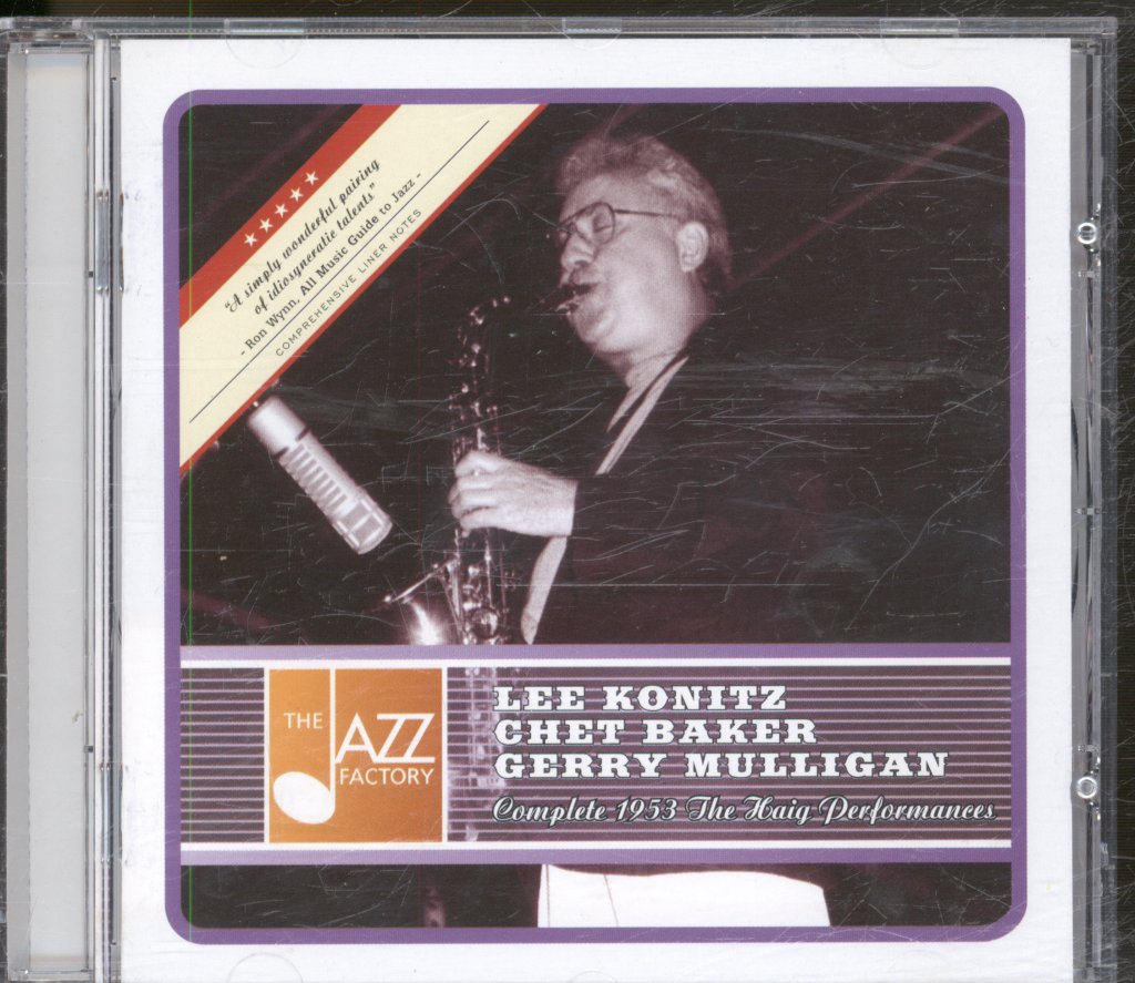 Lee Konitz - Complete 1953 The Haig Performances - Cd