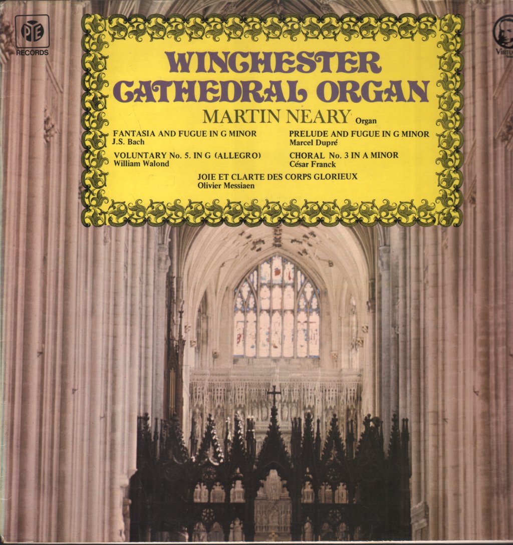 Martin Neary - Winchester Cathedral Organ - Lp