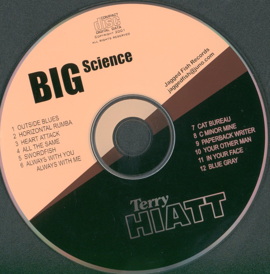 Terry Hiatt - Big Science - Cd