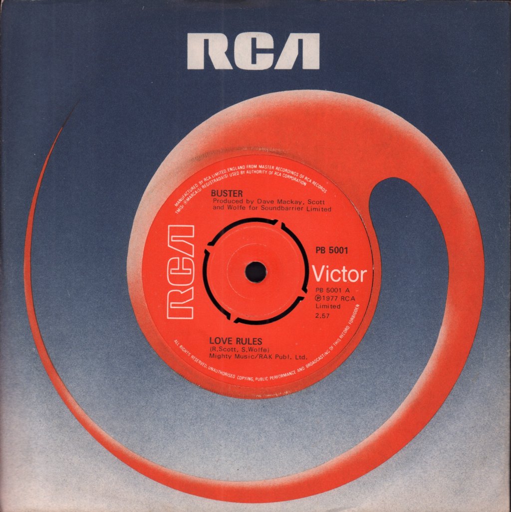 Buster - Love Rules - 7 Inch