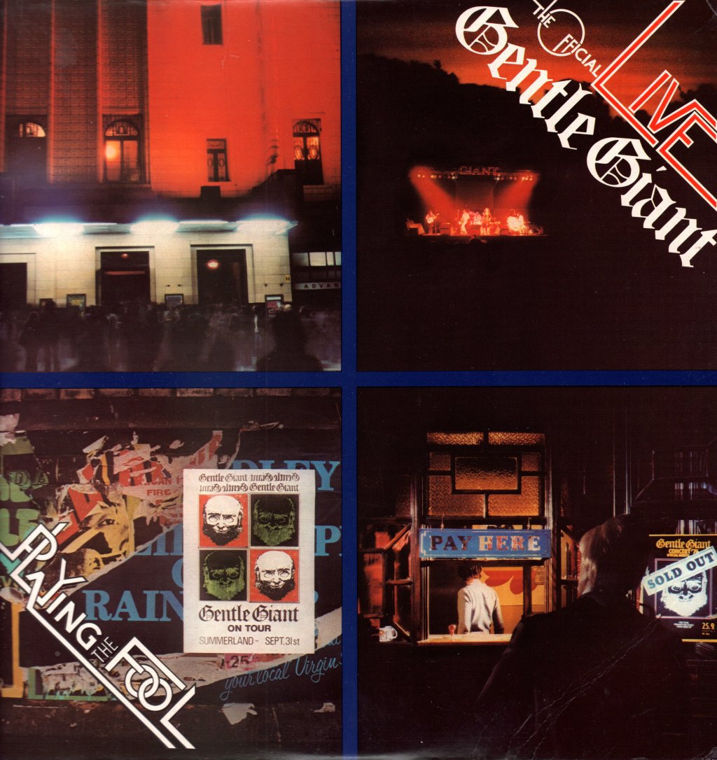 Gentle Giant - Playing The Fool (Live) - Double Lp