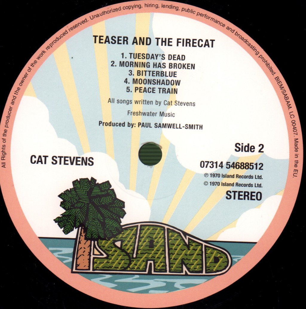 Cat Stevens - Teaser And The Firecat - Lp