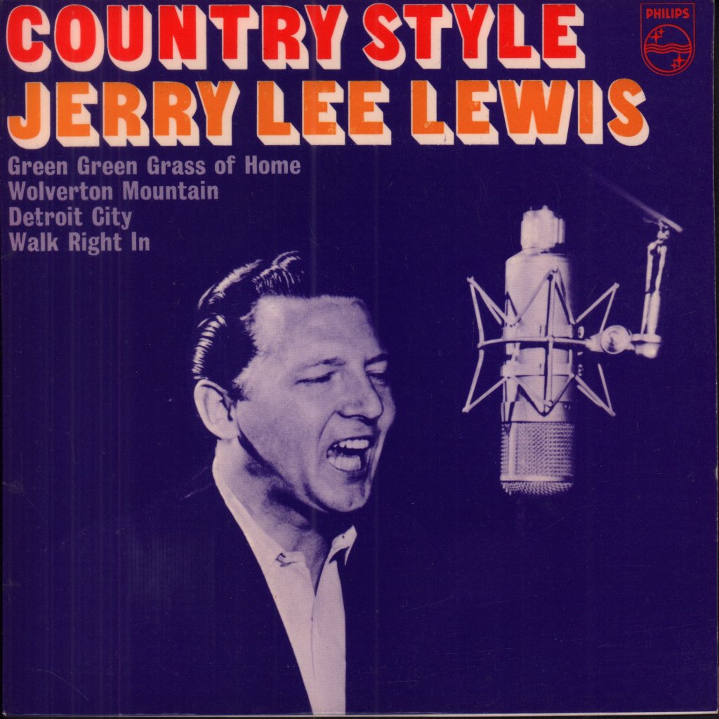 Jerry Lee Lewis - Country Style - 7 Inch
