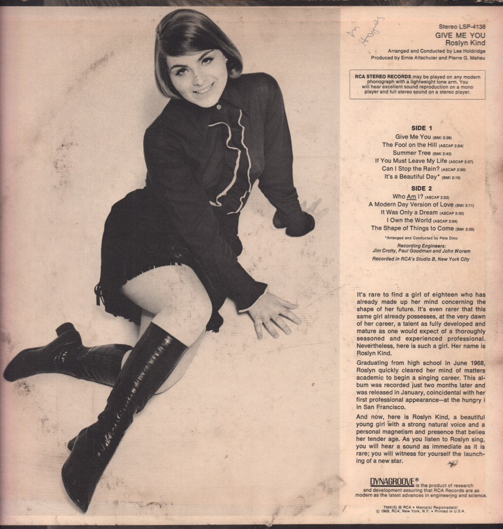 Roslyn Kind - Give Me You - Lp