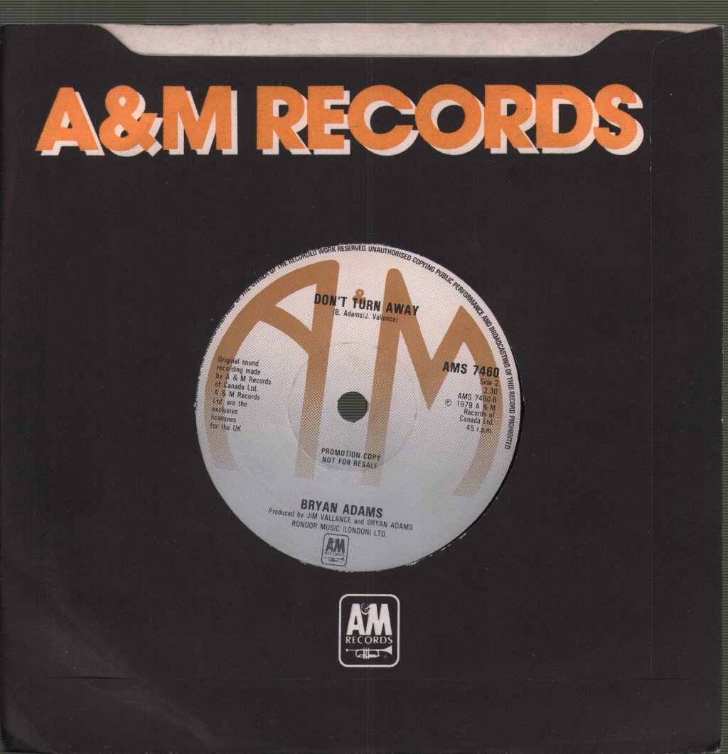 Bryan Adams - Let Me Take You Dancing - 7 Inch