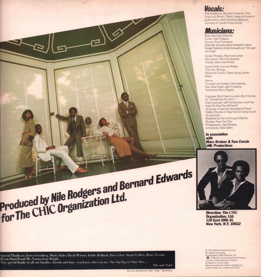 Chic - C'est Chic - Lp