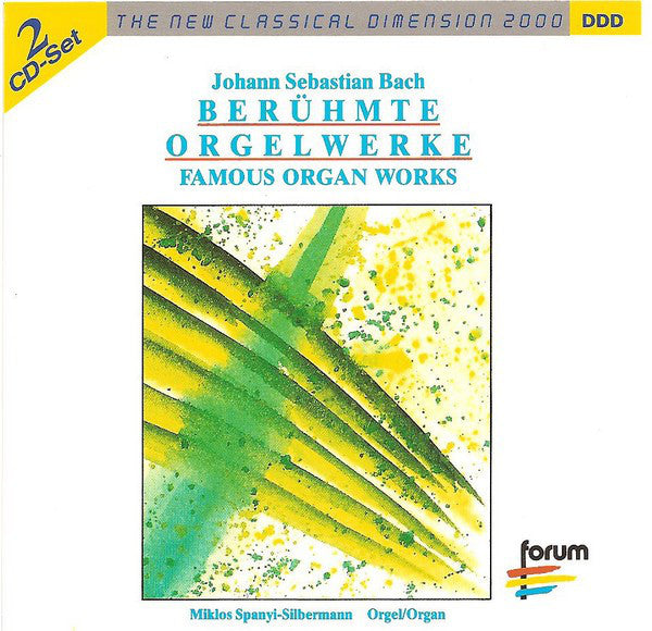 Johann Sebastian Bach - Beruhmte Orgelwerke Famous Organ Works - Double Cd