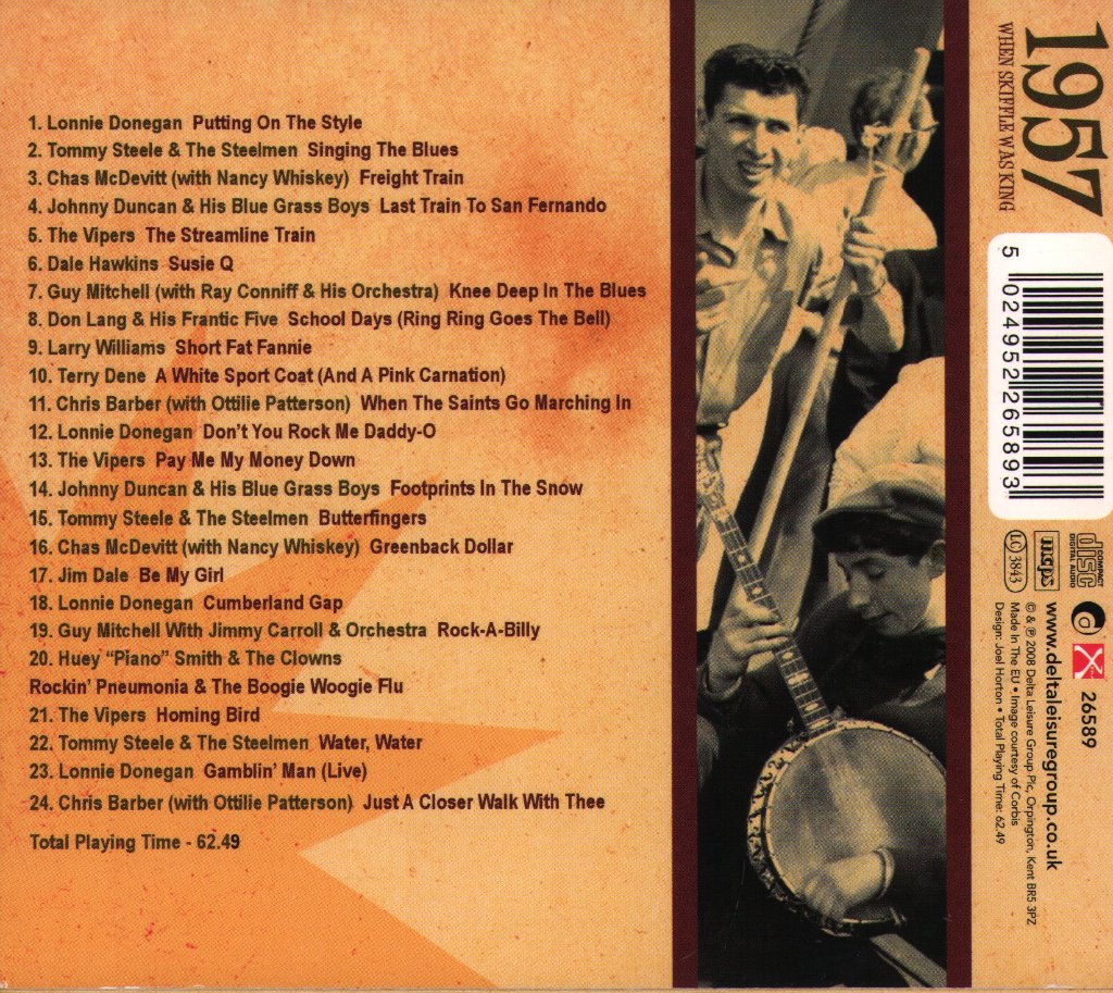 Various Artists - 1957: When Skiffle Was King - Cd